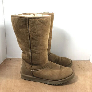 UGG Womens Australia 5229Brown Suede Winter Boots Shoes Size 4